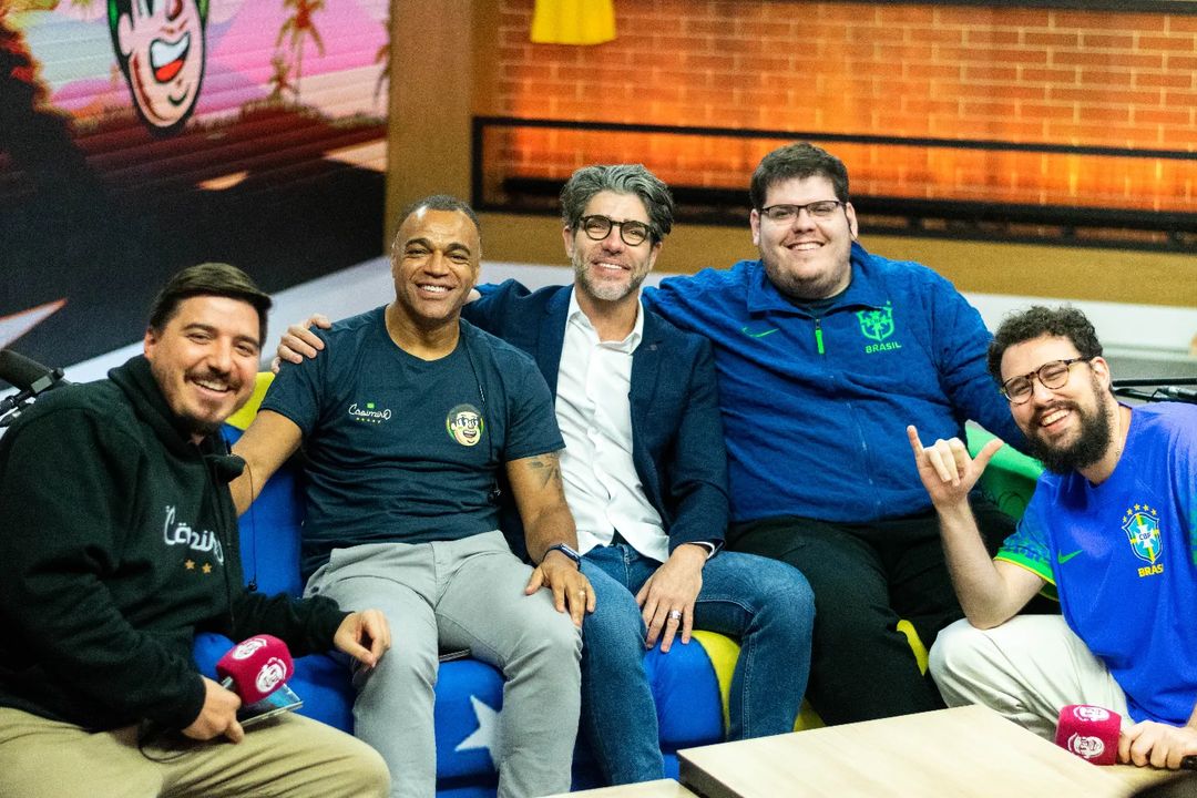 CazéTV irá transmitir o Brasileirão 2025 de graça — Foto: Reprodução/LF Freitas