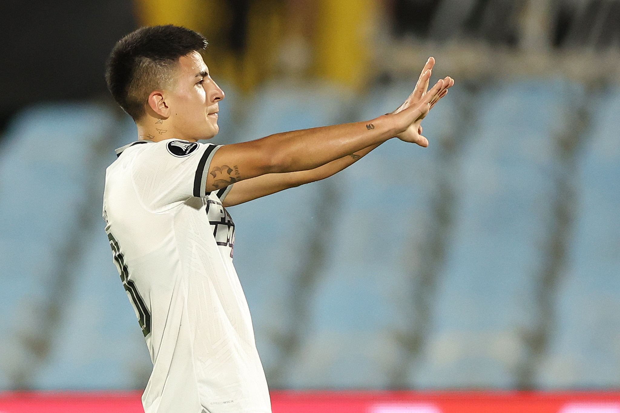 Thiago Almada marcou o gol da tranquilidade do Botafogo, finalista da Libertadores