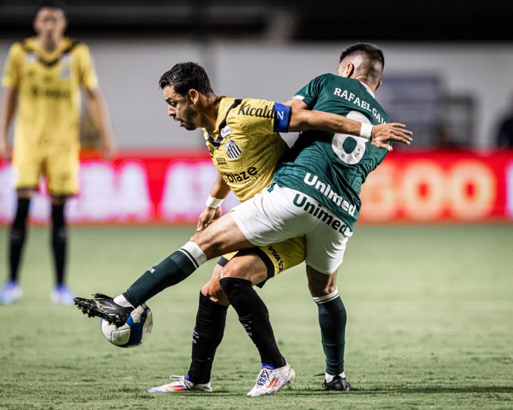 Santos é derrotado pelo Goiás fora de casa na Série B — Foto: Raul Baretta/Santos FC