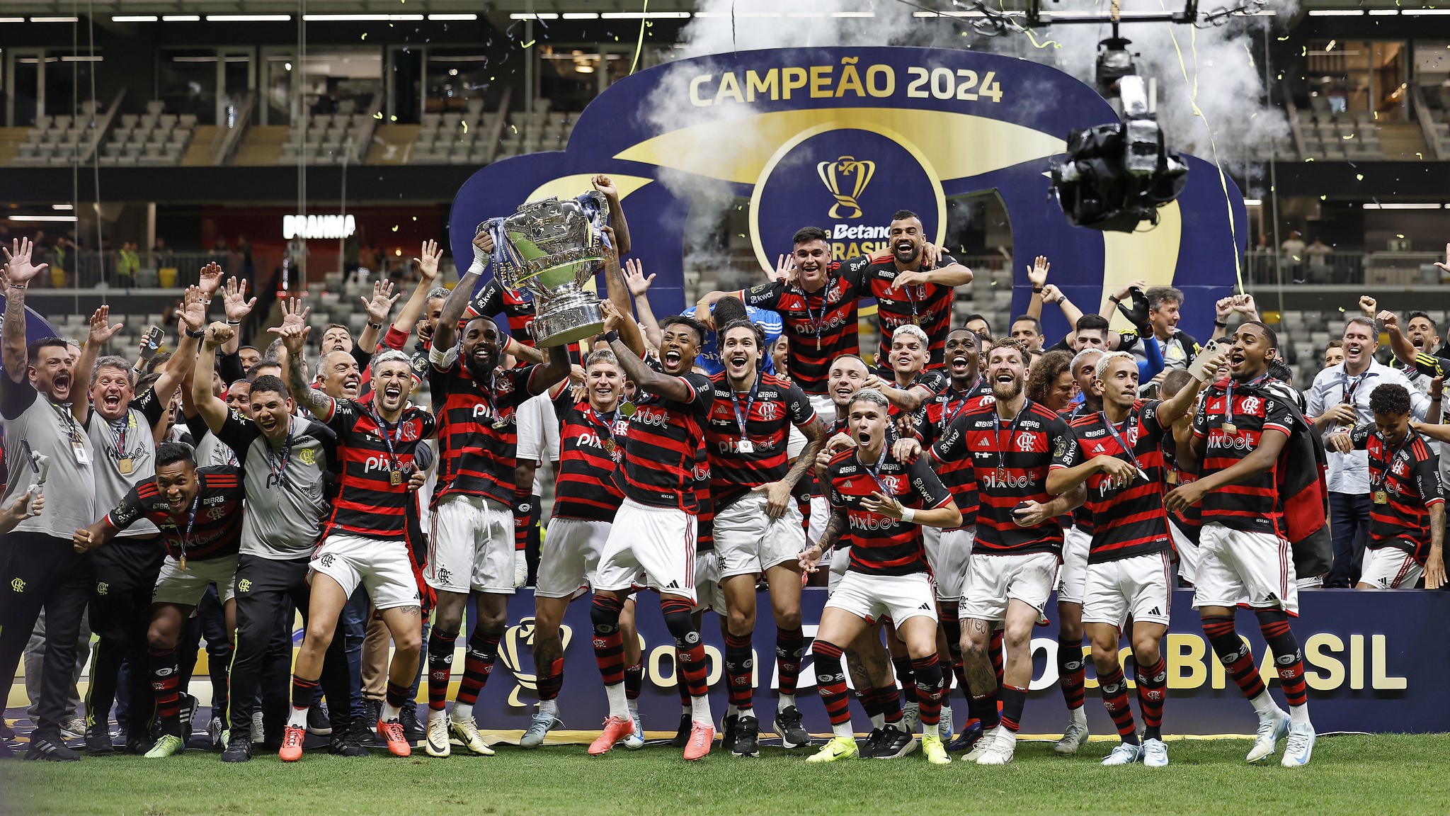 Flamengo conquistou o penta da Copa do Brasil no último domingo (10)