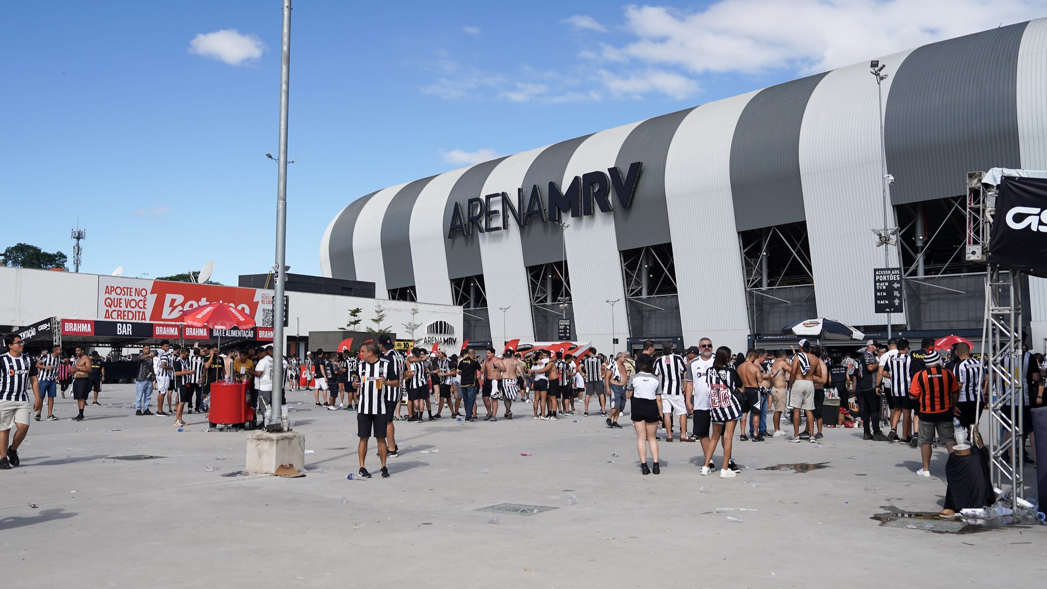 Por determinação do STJD, Atlético não jogará na Arena MRV contra o Botafogo, nesta quarta