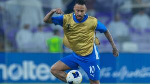 Neymar disputou apenas 7 jogos com a camisa do Al-Hilal