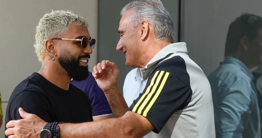 Gabigol fez críticas ao técnico Tite ao anunciar sua saída do Flamengo