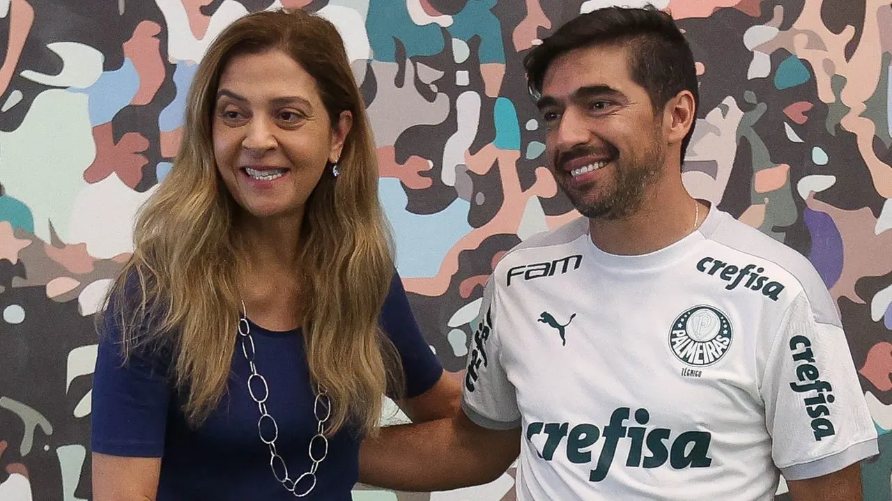 Leila Pereira apoia Abel e elenco do Palmeiras após críticas