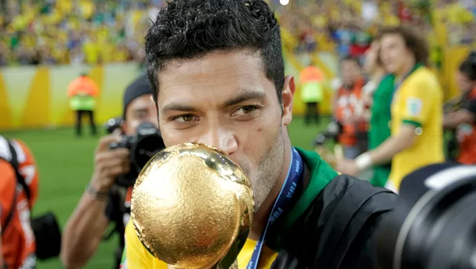 Hulk, atacante do Atlético, foi campeão da Copa das Confederações pela Seleção Brasileira