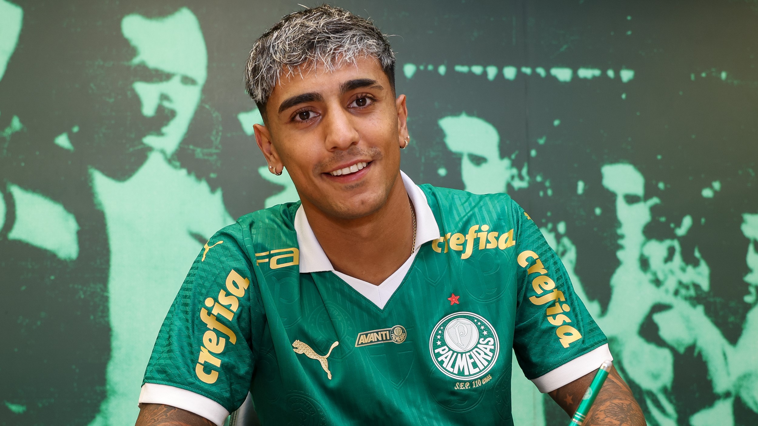 Facundo Torres é anunciado oficialmente como reforço do Palmeiras