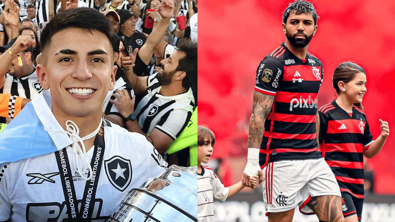 Almada e Gabigol são dois dos jogadores mais caros da história do Brasileirão