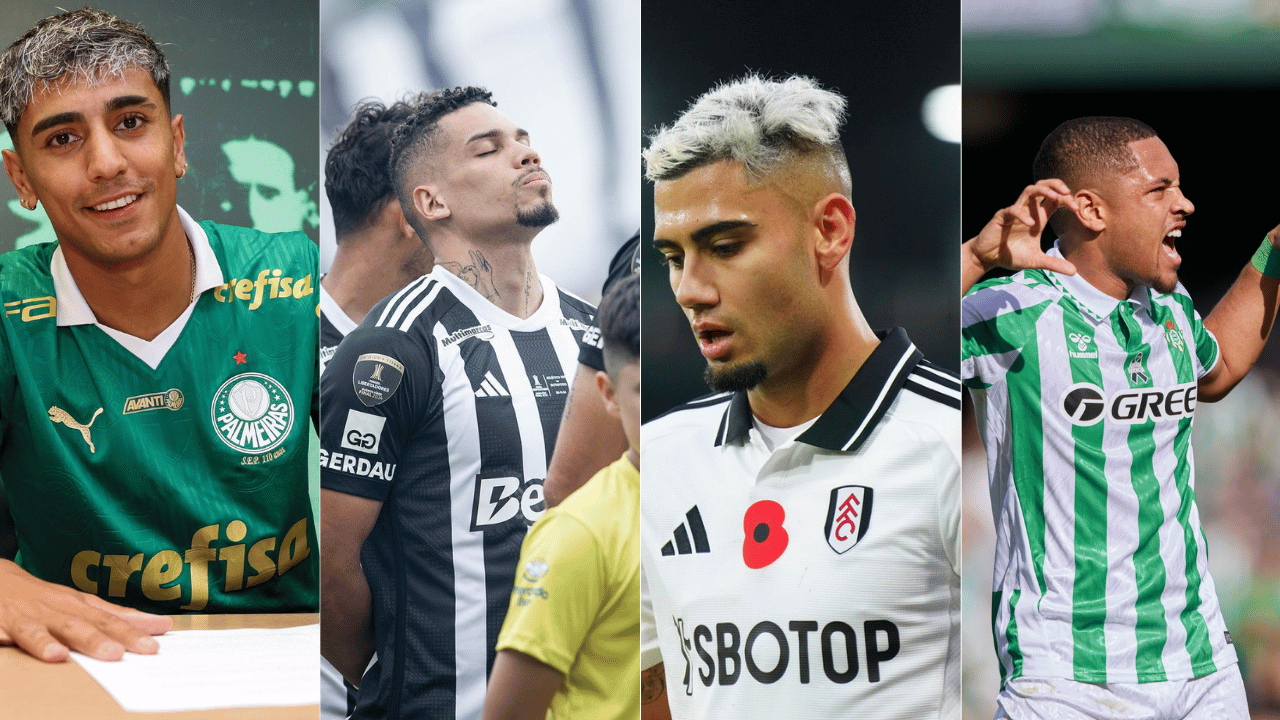 Palmeiras já anunciou Facundo Torres e sonha com Paulinho, Andreas e Vitor Roque