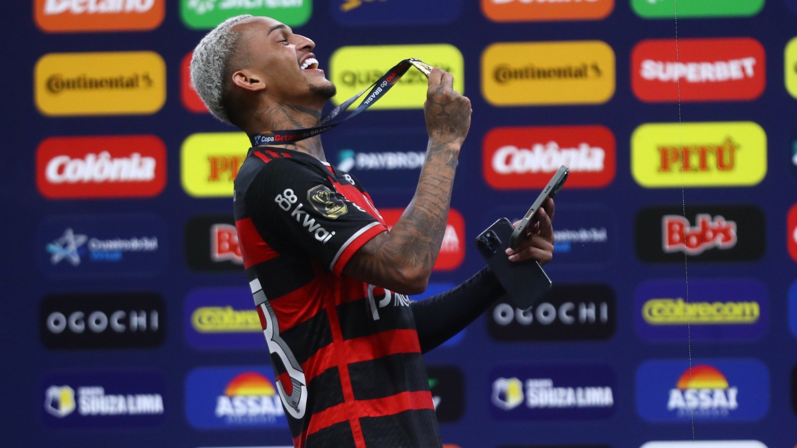 Wesley se tornou um dos destaques do Flamengo na última temporada