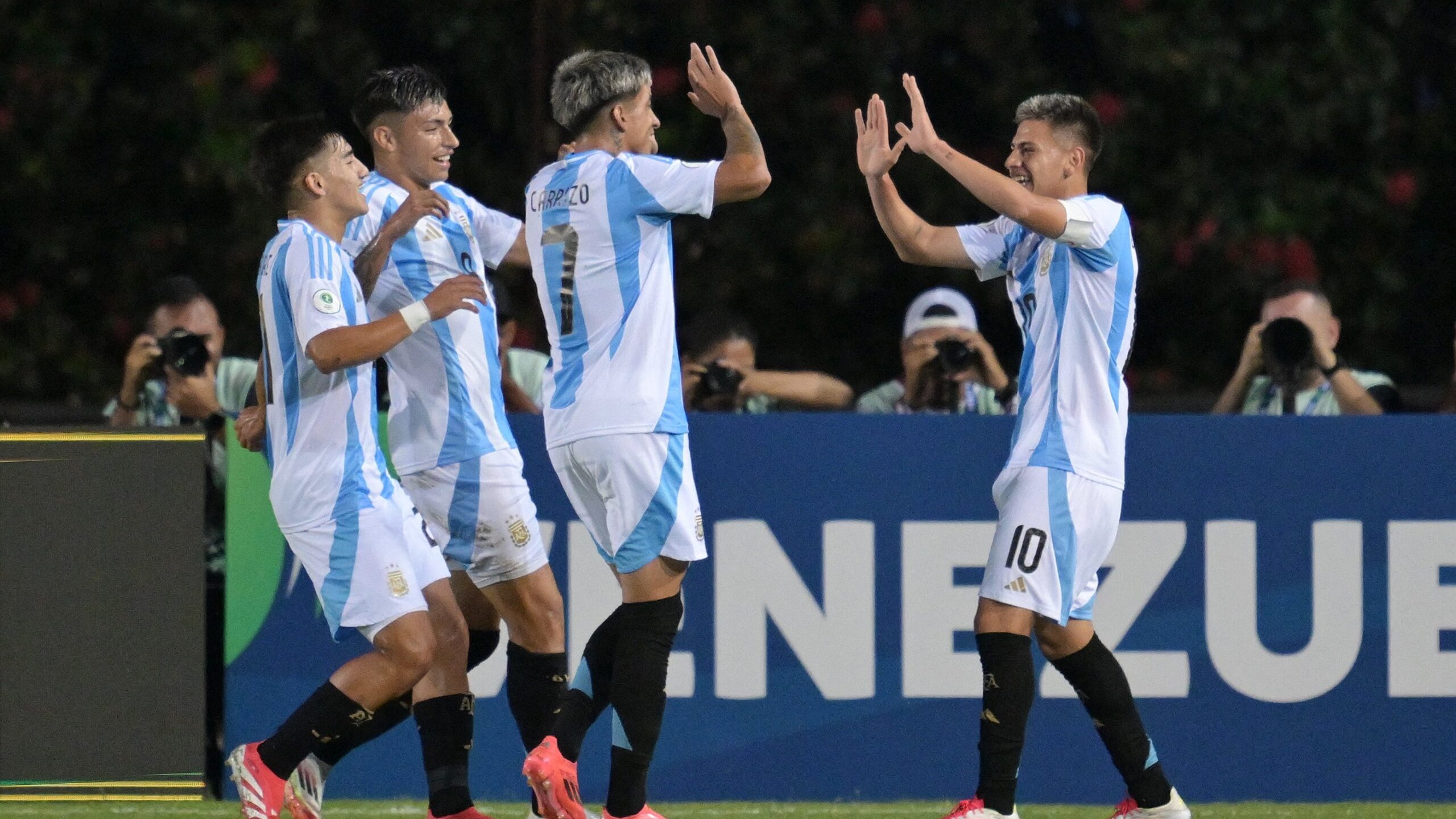 Argentina venceu o Brasil por 6 a 0 no Sul-Americano Sub-20