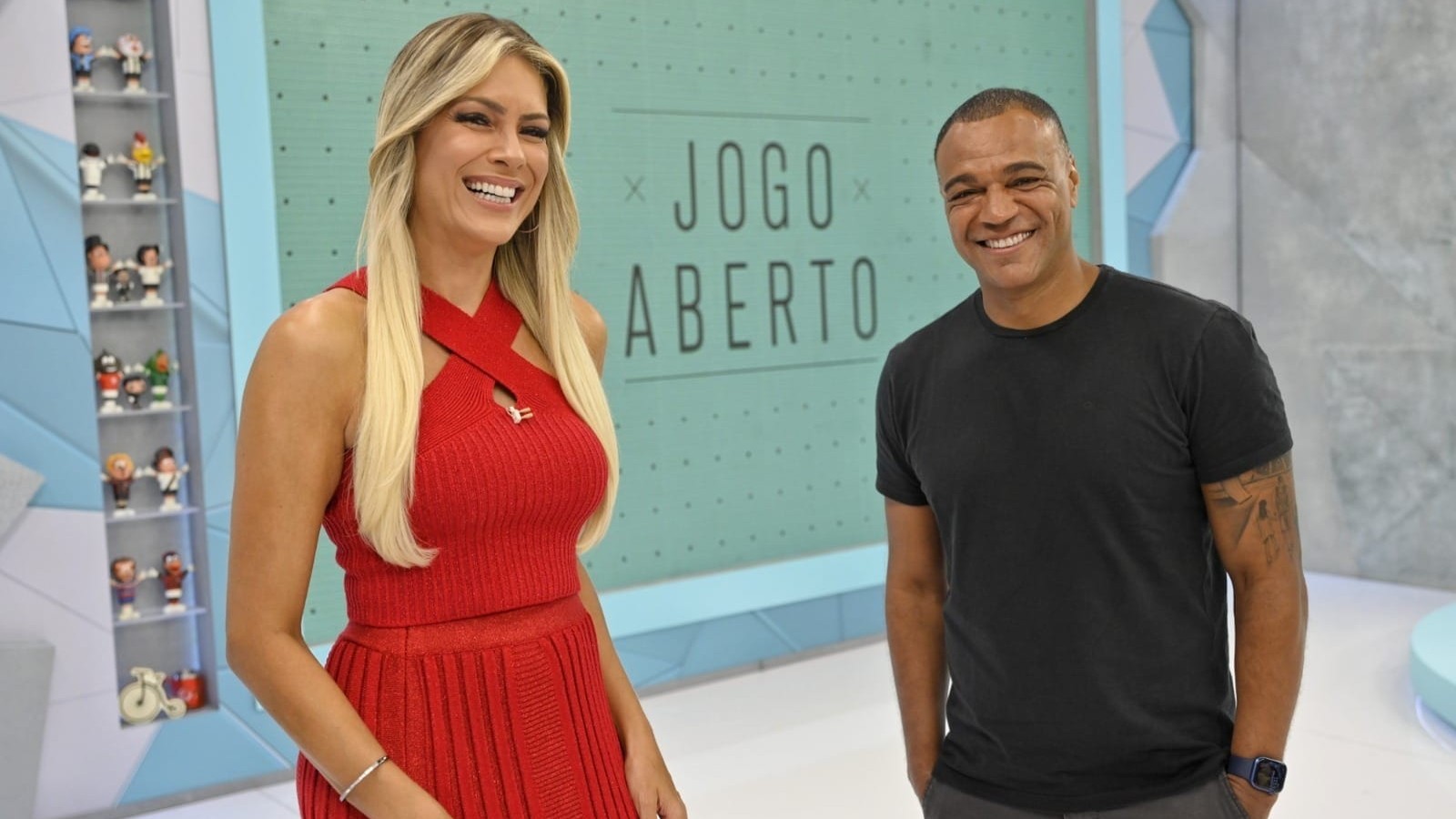 Renata Fan e Denilson apresentaram juntos o 'Jogo Aberto' durante quase 15 anos