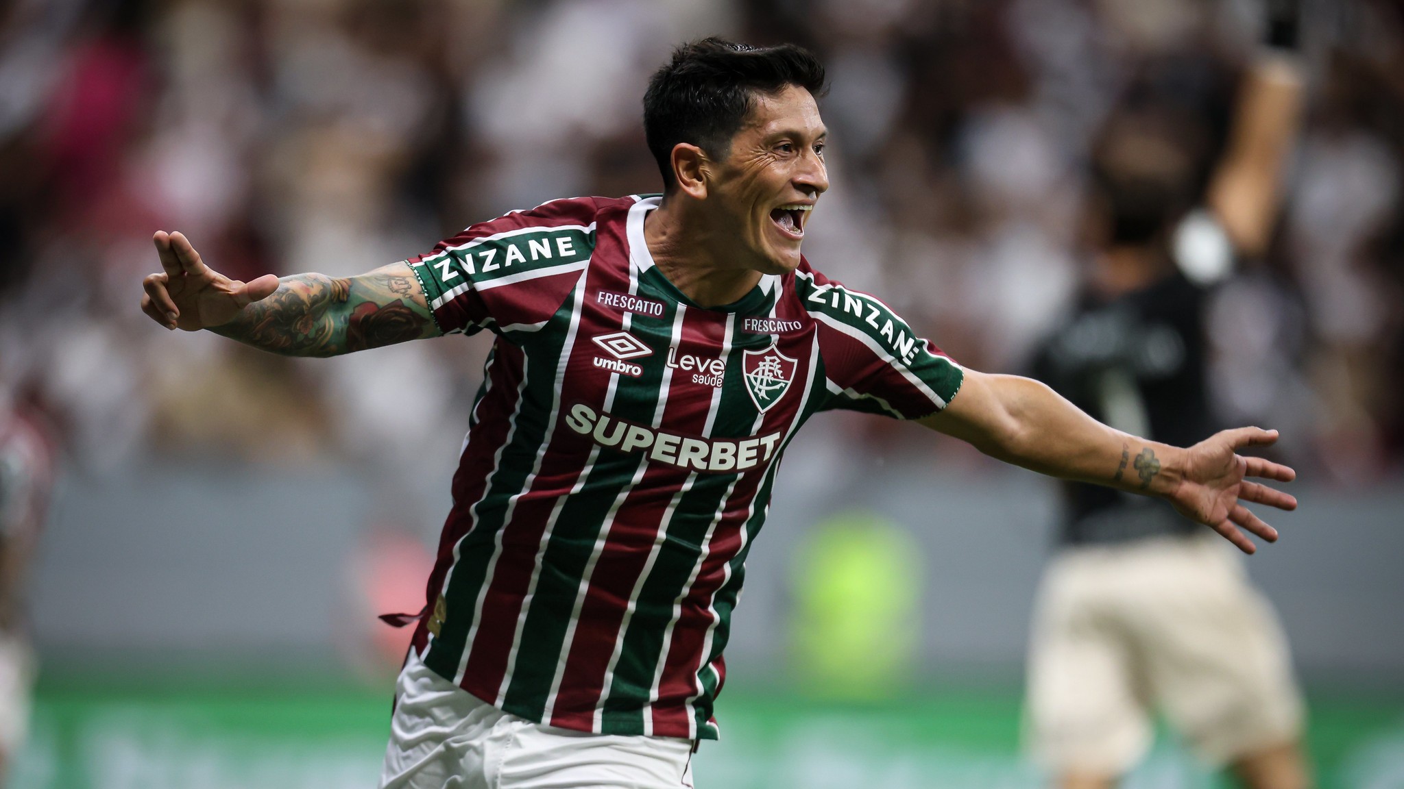 Germán Cano marcou o gol da virada do Fluminense sobre o Vasco