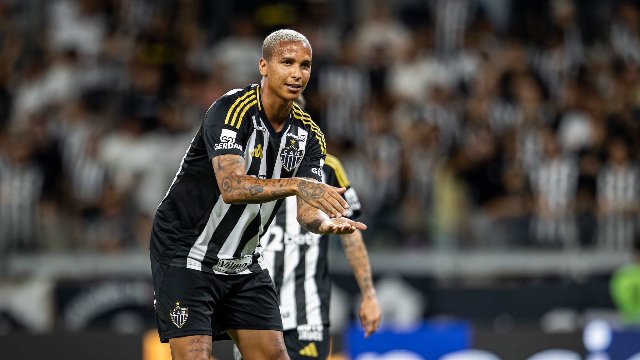Deyverson soma um gol em cinco partidas pelo Atlético em 2025