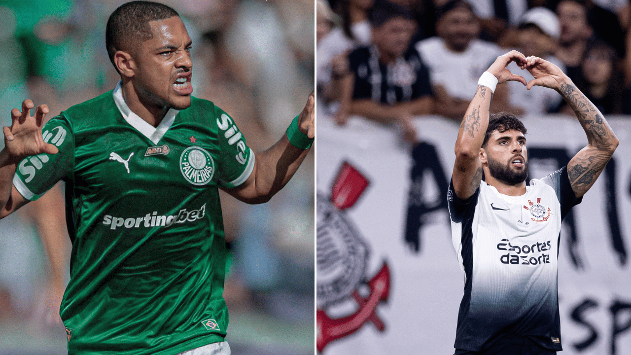 Neto compara números de Vitor Roque e Yuri Alberto e diz quem é melhor