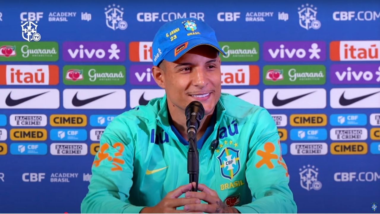 Sobre clássico com a Argentina, Guilherme Arana afirma que jogadas duras são “inevitáveis”