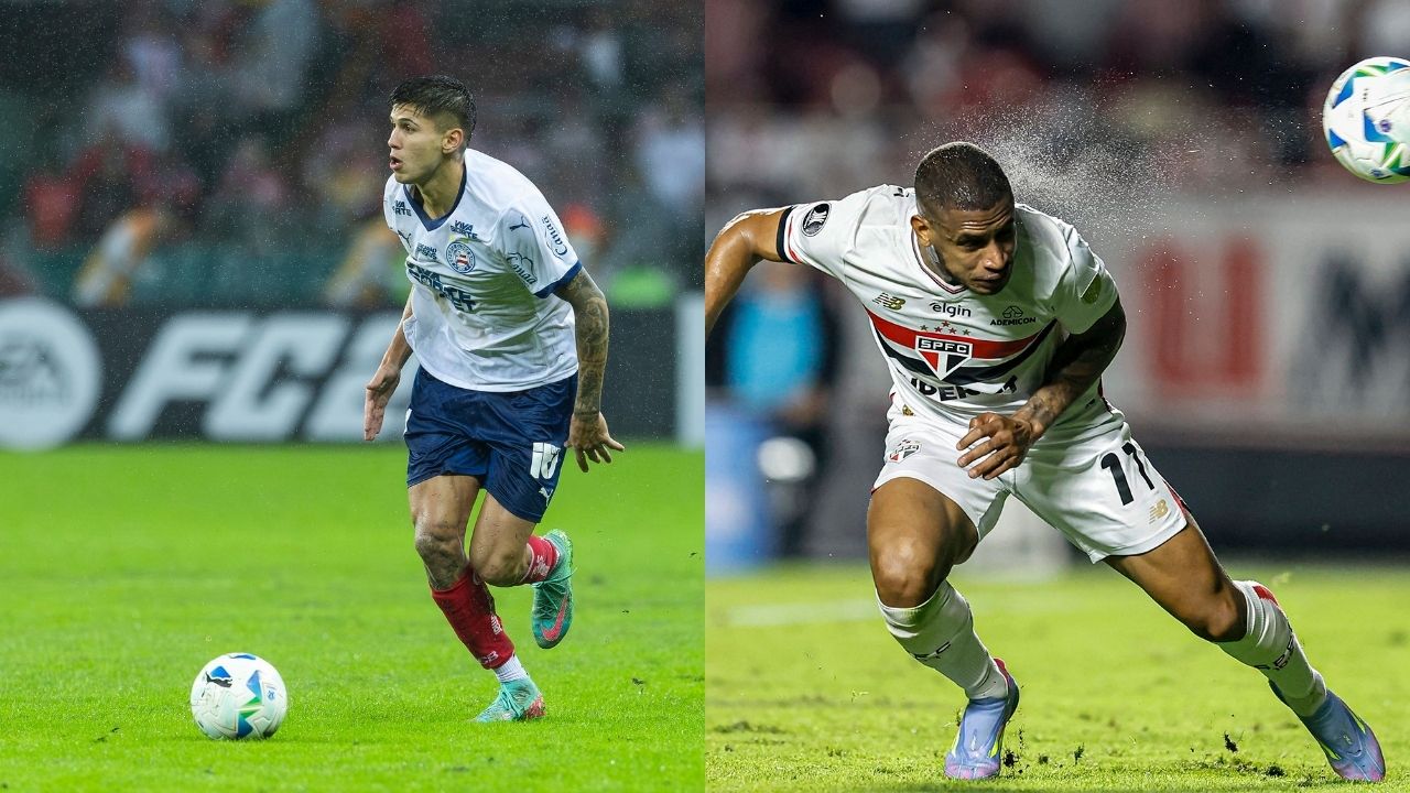 Bahia e São Paulo entram em campo pela 11ª rodada do Brasileirão (Fotos: Rafael Rodrigues / EC Bahia | Rubens Chiri e Paulo Pinto/Saopaulofc