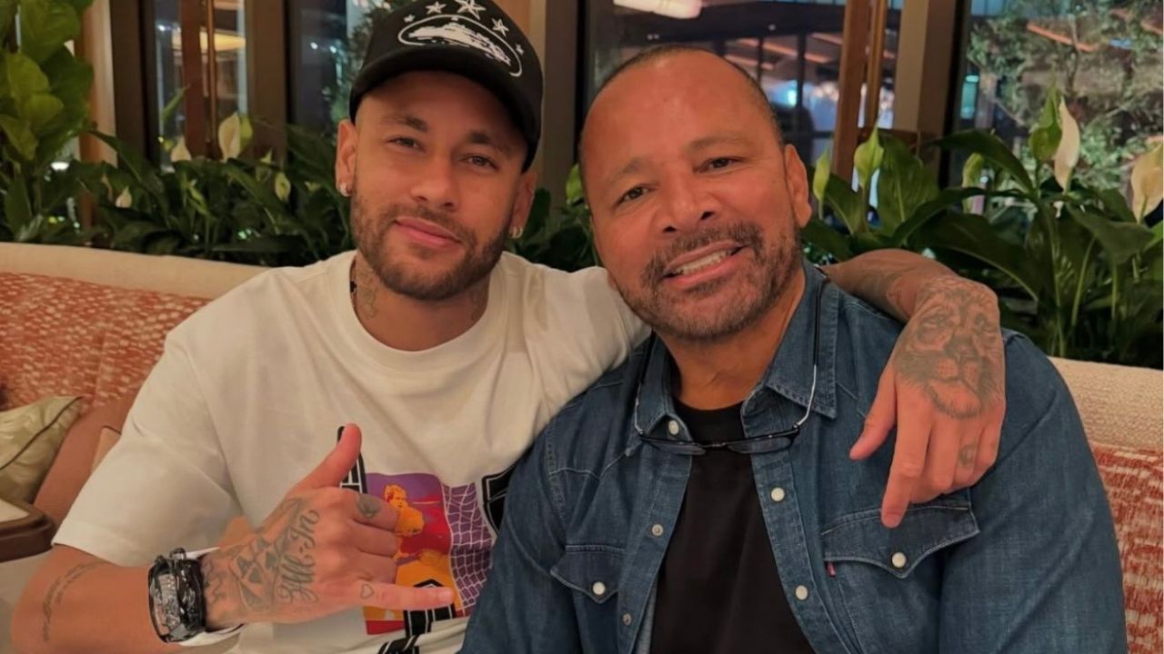 Neymar e Neymar pai