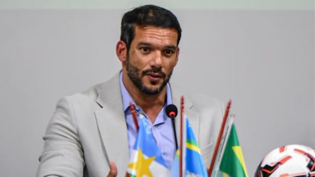 Samir Xaud é candidato único no pleito eleitoral deste domingo na CBF (Foto: Divulgação/FRF)