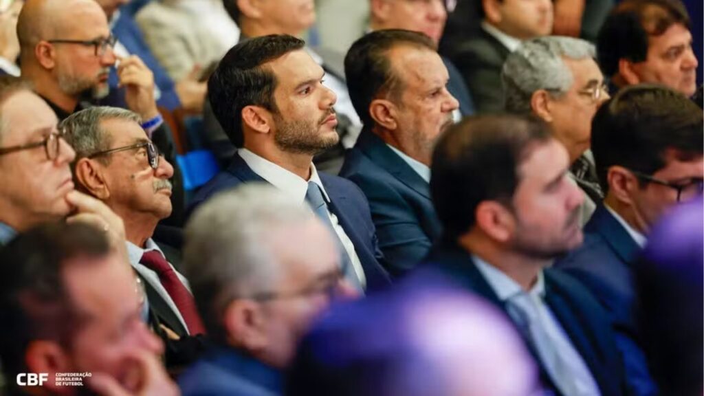 Samir Xaud na assembleia geral para eleição do novo presidente da CBF (Foto: Rafael Ribeiro/CBF)