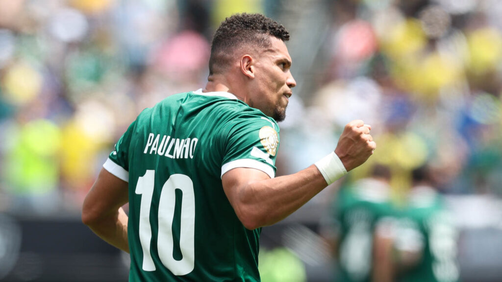 Paulinho brilha com a camisa do Palmeiras (Foto: Cesar Greco/Palmeiras)