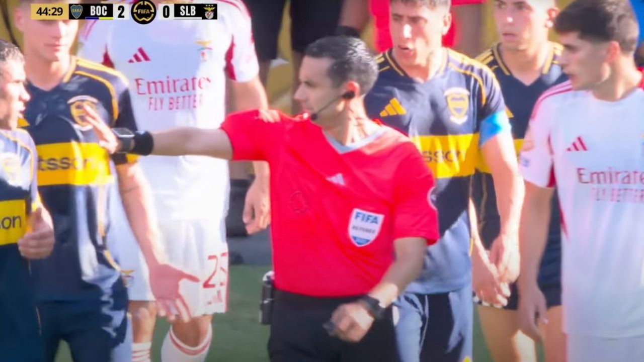 Árbitro mexicano teve atuação muito criticada pela imprensa argentina (Foto: Reprodução/YouTube/Cazé TV)