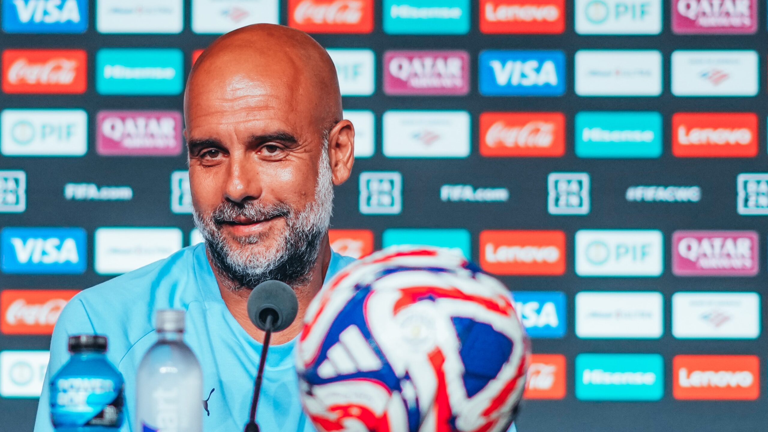 Guardiola troca nomes de times cariocas no Mundial de Clubes