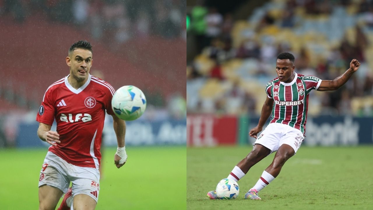 Equipes entram em campo pela 11ª rodada do Brasileirão (Fotos: Ricardo Duarte/Internacional | Marcelo Gonçalves/Fluminense)