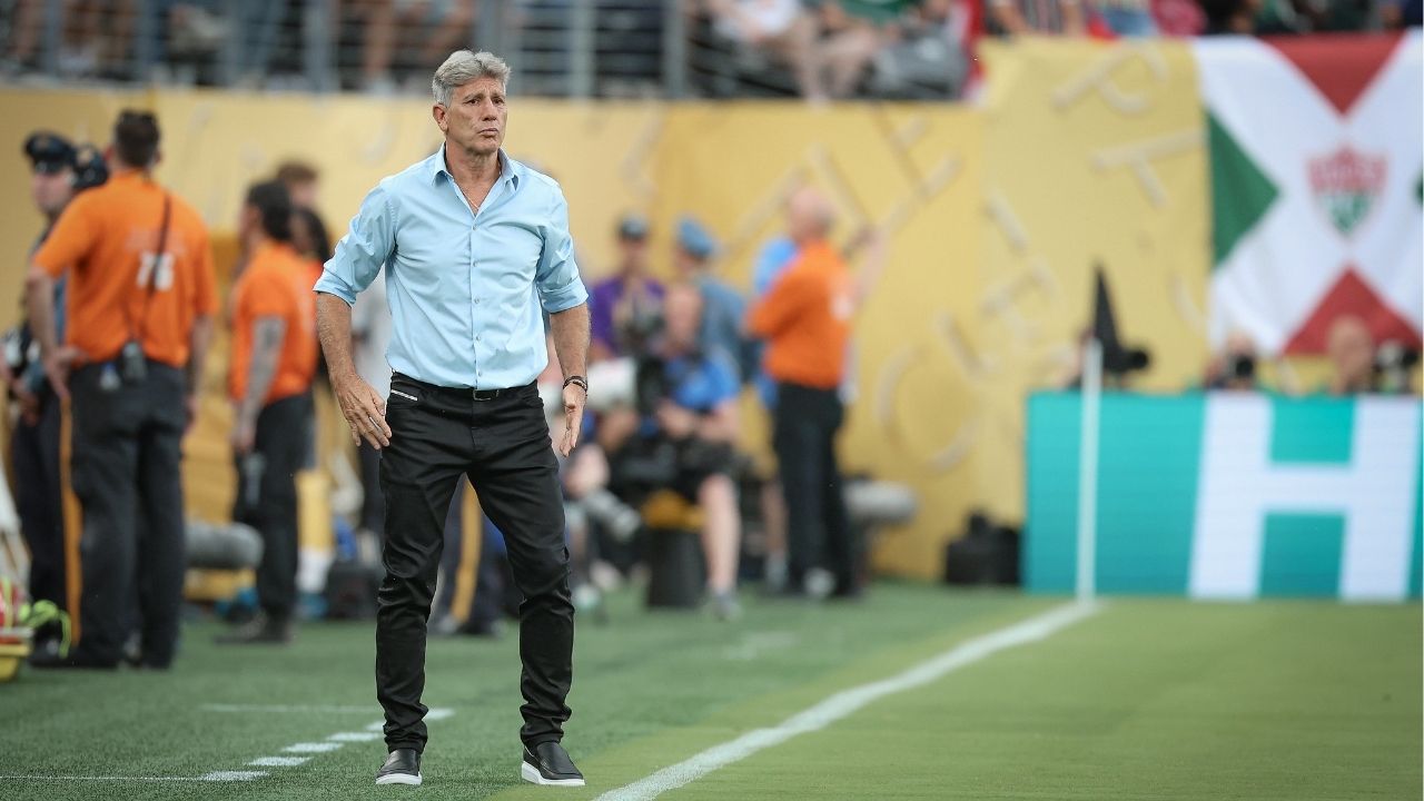 Renato Gaúcho cobrou foco da equipe do Fluminense após vitória na Copa do Mundo de Clubes (Foto: Marcelo Gonçalves/Fluminense)